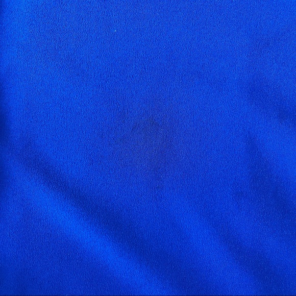 Project Runway women’s sleeveless asymmetrical hem midi swing dress, M, blue - Picture 8 of 8